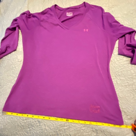 Under Armour Heat Gear Pink/Purple L Sleeve -SOLD - Picture 10 of 14